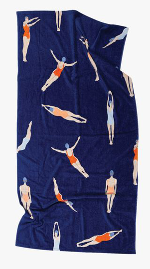 Swimmer kylpypyyhe oranssi