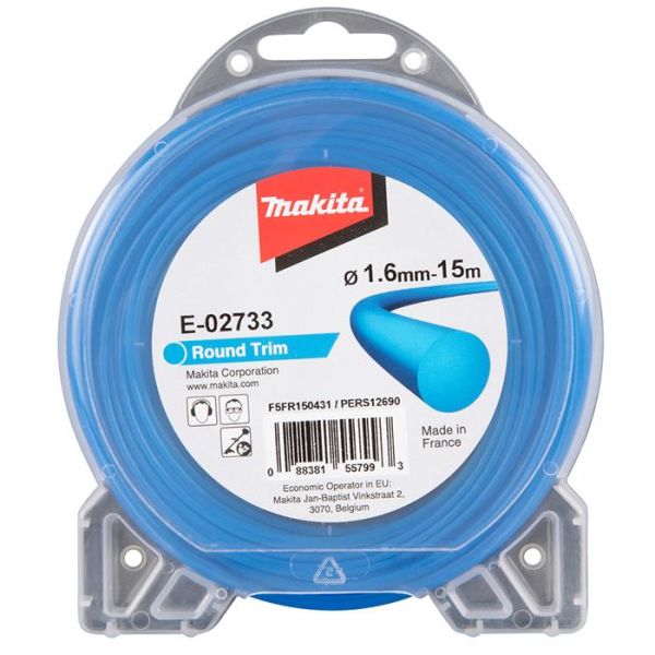 Makita E-02733 Leikkuusiima 1,6 mm x 15 mm
