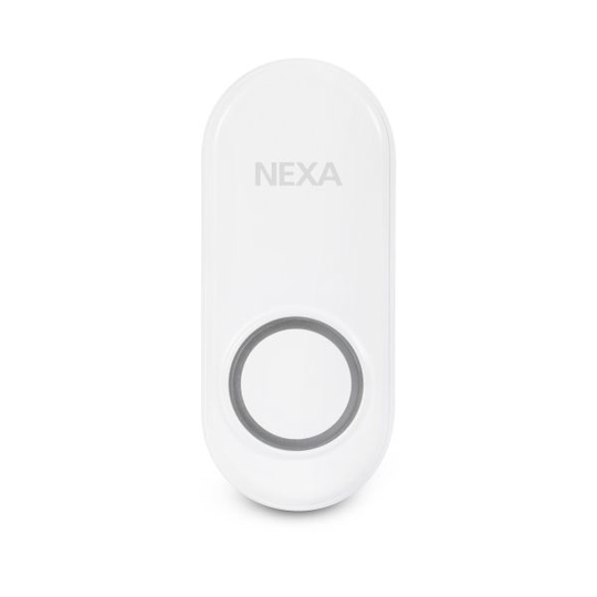 Nexa MLT-1924 Painike ovikelloon, IP44, System Nexa Lisäpainike System Nexa ovikelloihin. Samaan ovikelloon voidaan liittää jopa 32 painiketta.