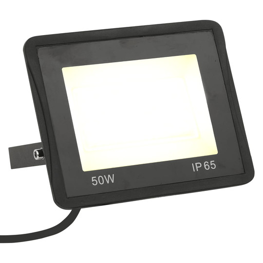 vidaXL LED-valonheitin 50 W lämmin valkoinen