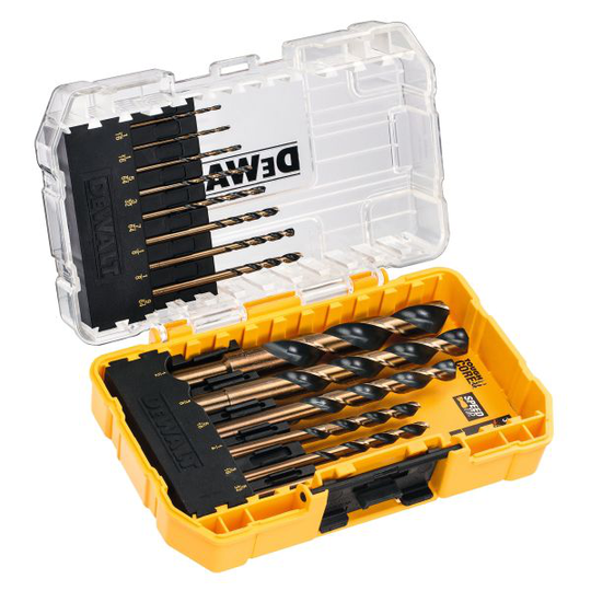 Dewalt DT70727-QZ Metalliporanteräsarja 14 osaa, HSS-G