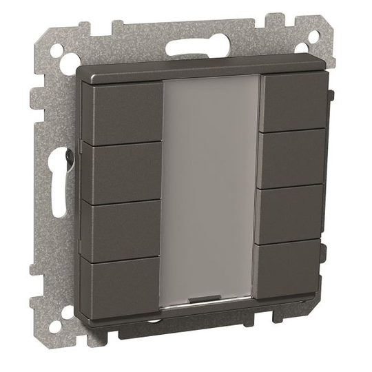 Schneider Electric Exxact KNX Painike 8 kanavaa Antrasiitti
