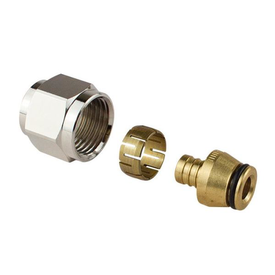 Uponor 1881321 Liitinsarja kromattu, G15