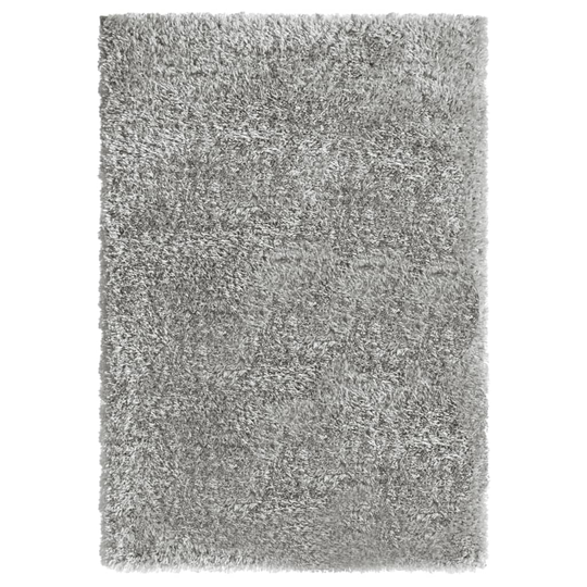 vidaXL Korkeanukkainen Shaggy matto harmaa 140x200 cm 50 mm
