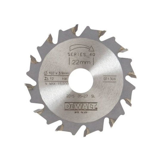 Dewalt DT1306-QZ Jyrsinterä 100 x 22 x 12 mm