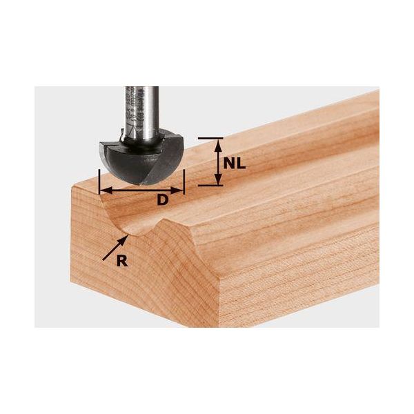 Festool HW S12 D30/20/R15 Kourujyrsinterä kara 12 mm