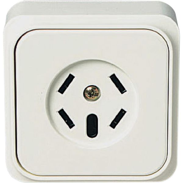 Schneider Electric Eljo Qick-Ro Puhelinpistorasia pinta-asennus