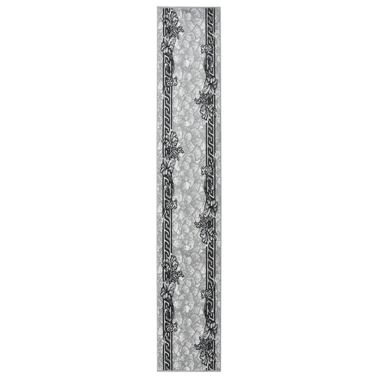vidaXL Käytävämatto BCF harmaa 60x500 cm