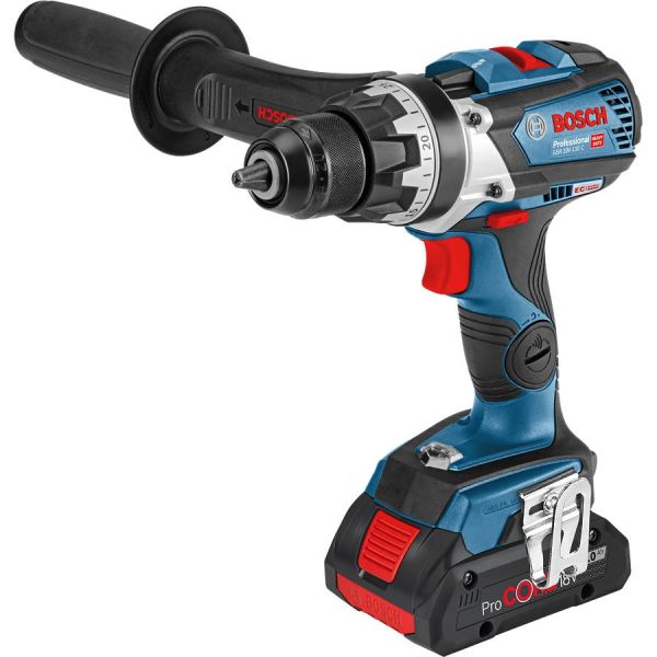 Bosch GSR 18V-110 C Porakone-ruuvinväännin Sis. L-BOXX-laukun, 4,0Ah:n akut ja laturin