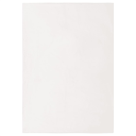 vidaXL Matto jäniksen tekoturkis 200x300 cm kerma