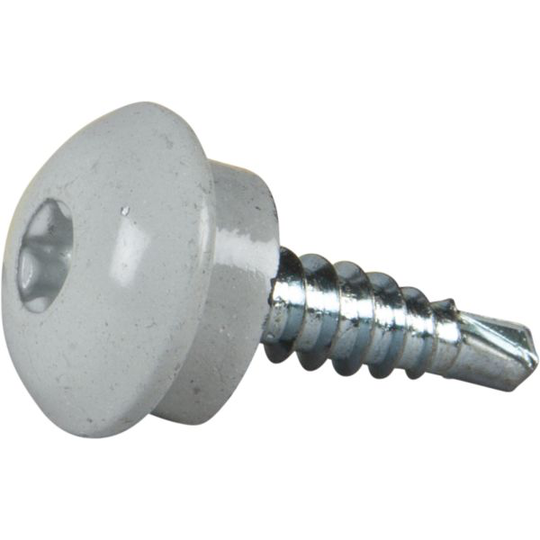 ESSVE 63254 Kateruuvi 4,8 x 20 mm, TX25, 250 kpl Vaaleanharmaa