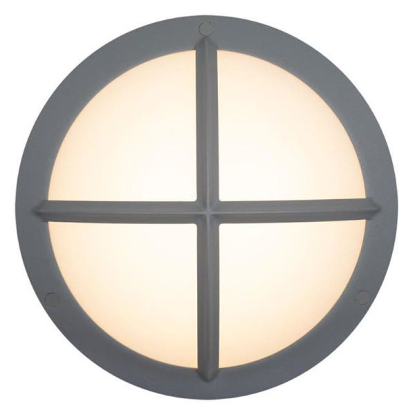 Hide-a-Lite Moon Public Cross I Seinävalaisin 3000/4000K, 16W, IP65, IK10 Harmaa, 1120 lm