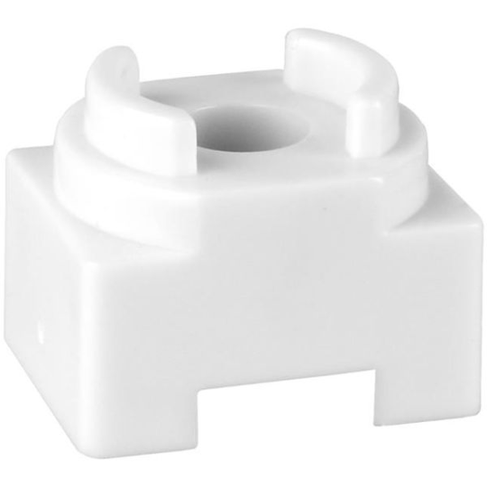 Faluplast 14210 Välikappale 10 x 20 mm, yksiosaiselle kiinnikkeelle Valkoinen