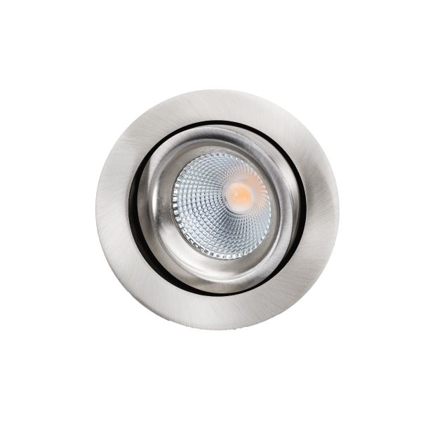SG Armaturen Junistar Lux Downlight-valaisin 68 lm/W Harjattu teräs
