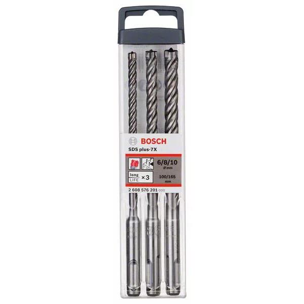 Bosch Robust Line Vasaraporasarja SDS-plus 3 kpl, 6-10 mm