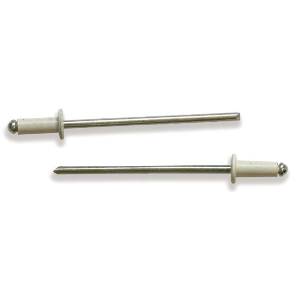 Ejot 101136 Vetoniitit AVEX 1661 AL/ST 3,2 x 11,2 mm, RUSKEA 8016, 1000 kpl/pakkaus