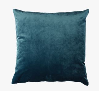 Mali velour koristetyynynpäällinen sinivihreä