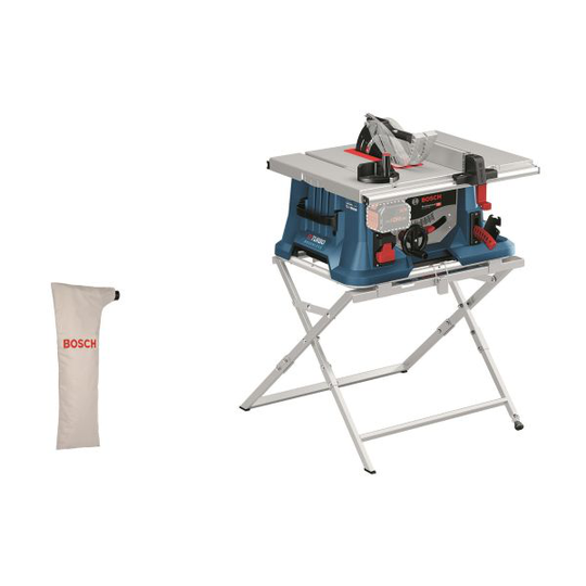Bosch GTS 18V-216 Pöytäpyörösaha sis. jalustan
