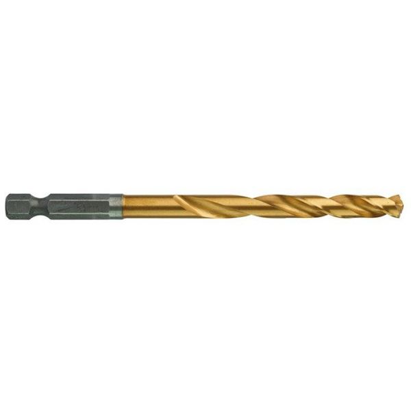 Milwaukee SHOCKWAVE Red Hex HSS-G TIN Metalliporanterä 1 kpl:n pakkaus 6,5 mm