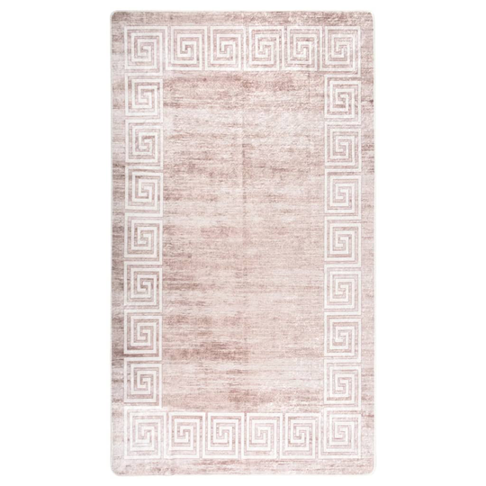 vidaXL Matto pestävä 190x300 cm beige liukumaton