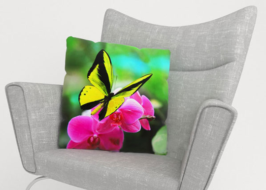 Koristetyynyliina BRIGHT COLOURS 50x50 cm