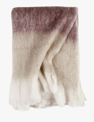 Alba stripe torkkupeitto punainen