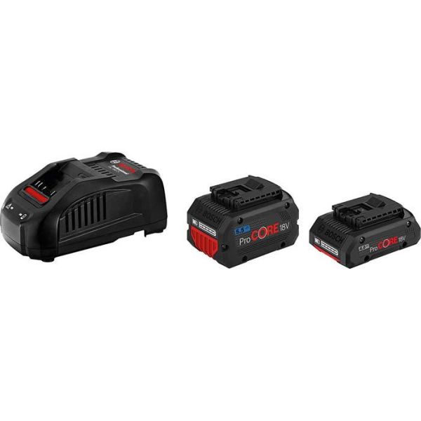 Bosch ProCORE 18V 1X4,0 AH / 1X5,5 AH Latauspaketti 4.0Ah + 5.5Ah ja laturi