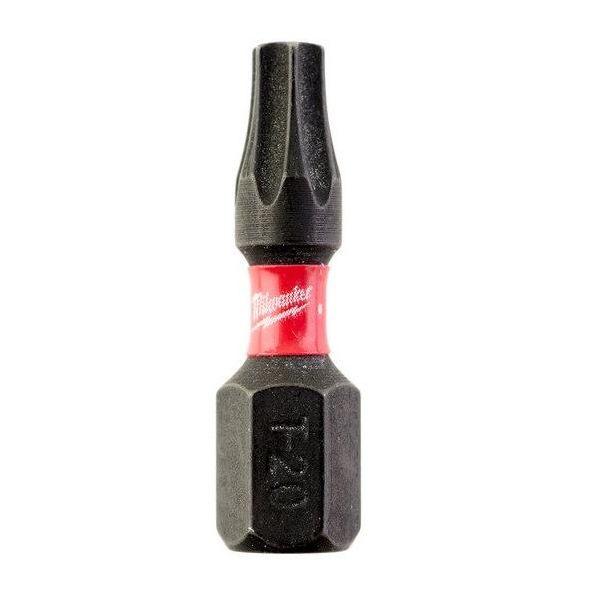 Milwaukee SHOCKWAVE Impact Duty TX20 Ruuvikärjet 2 kpl:n pakkaus TX20 - 25 mm