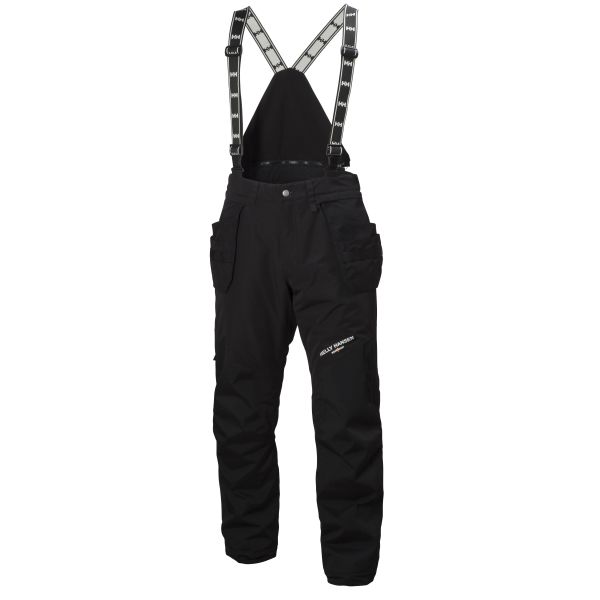 Helly Hansen Workwear Arctic Talvihousut olkaimilla, musta Koko C44