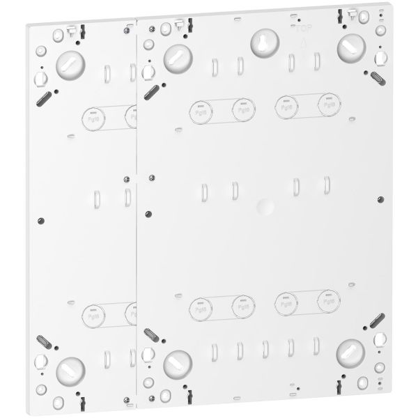 Schneider Electric Resi9 R9H18992 Pohjalevy Soveltuu kaapelien niputukseen 2x18 moduulia