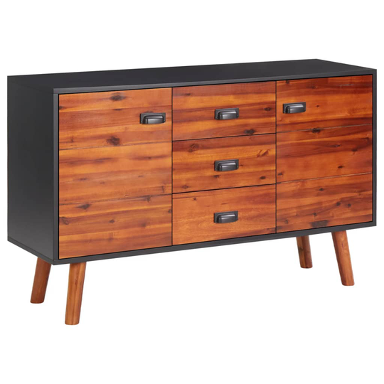vidaXL Senkki 110x35x70 cm täysi akaasiapuu ja MDF