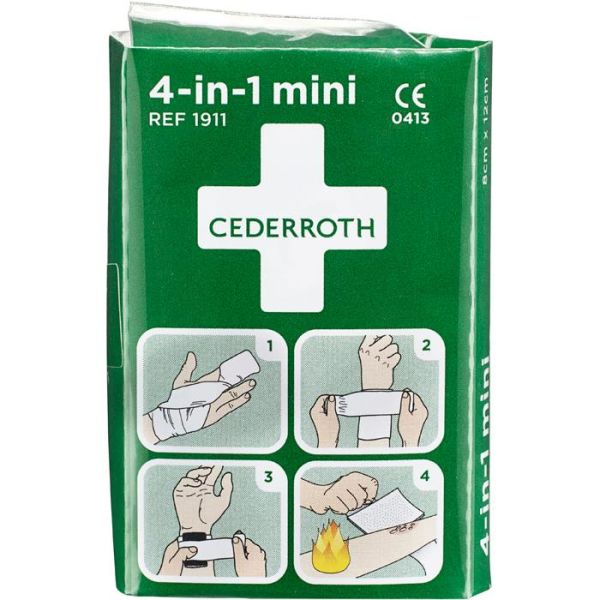 Cederroth 1911 4-i-1 Mini Ensiapuside