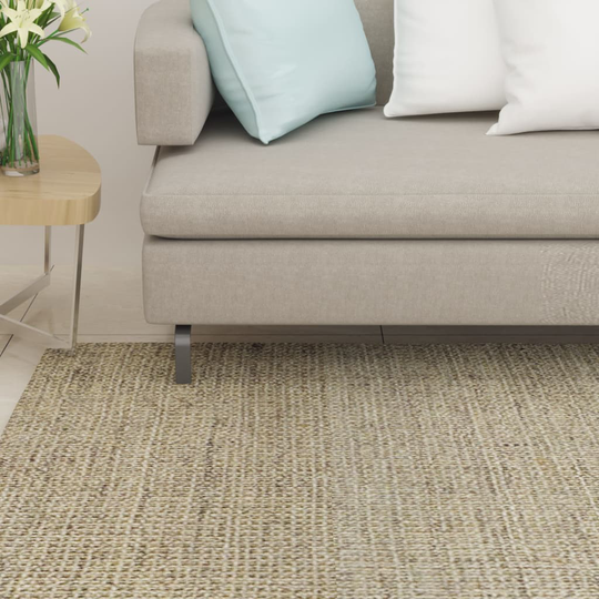 vidaXL Matto luonnollinen sisal 66x200 cm harmaanruskea