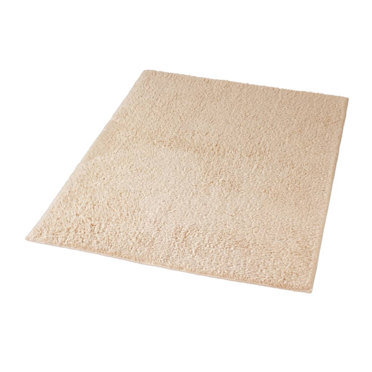 Kleine Wolke 430232 Bath Rug "Kansas" 55x65cm Beige
