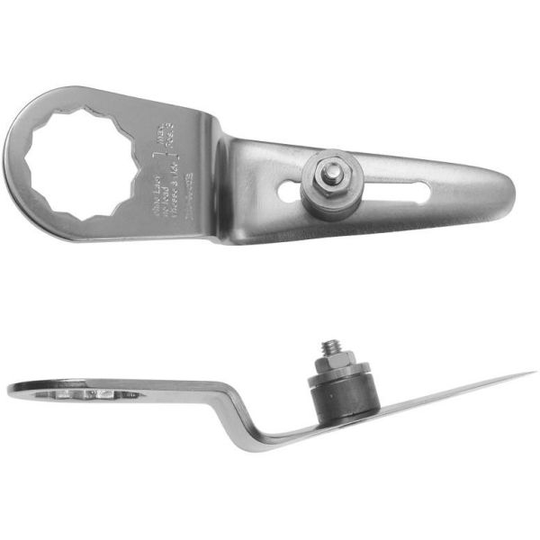 Fein 63903143013 Ikkunakaavin Z-taivutus, säädettävä syvyysrajoitin, 2 kpl 100 x 16-43 mm