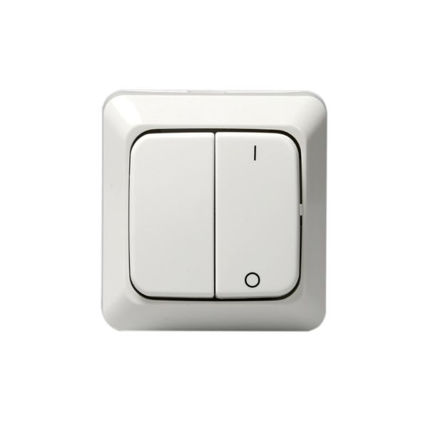 ABB 10621A4 Kytkin pinta-asennettava, IP20 2+1-napainen