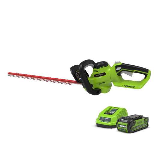 Greenworks G40HT61K2 Pensasleikkuri sis. akun ja laturin