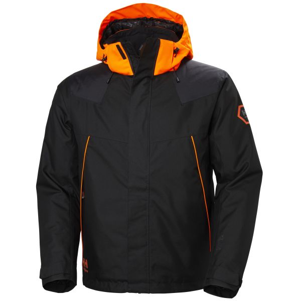 Helly Hansen Workwear Chelsea Evolution Takki Musta, irrotettava huppu S