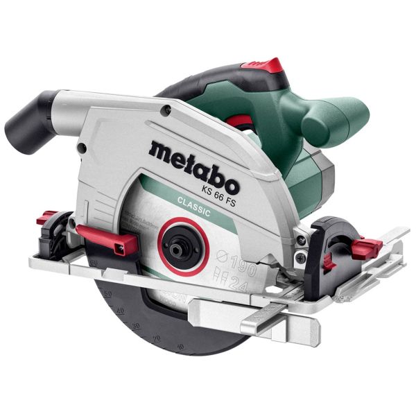 Metabo KS 66 FS Pyörösaha MetaLoc-laukussa, 1500 W