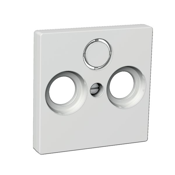 Schneider Electric WDE003445 Keskiölevy maalattu, R/TV/XX Antrasiittiharmaa, 2 liittimellä