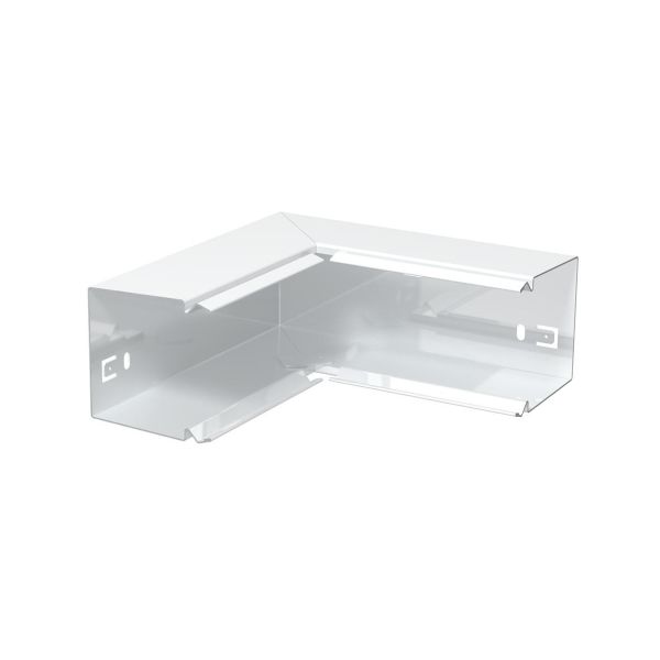 Obo Bettermann 6249612 Sisäkulma sähkösinkitty, valkoinen 60 x 60 mm