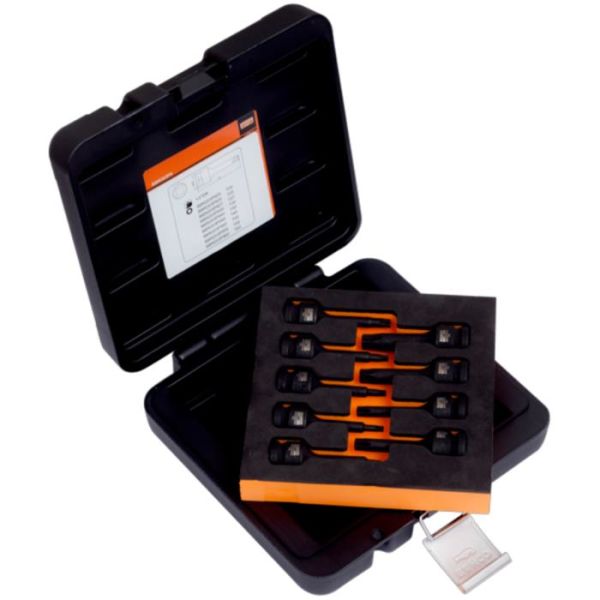 Bahco BBR203P9 Konehylsyavainsarja TORX TR 1/2", 9 osaa