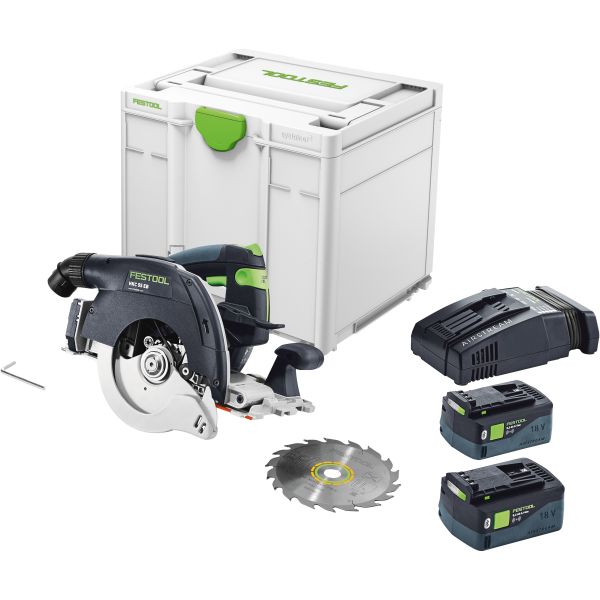 Festool HKC 55 5,2 EBI-Plus-SCA Pyörösaha sis. akut ja laturin