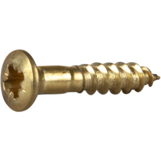 ESSVE 525162 Puuruuvi TKFX, messinki 3 x 16 mm, 12 kpl
