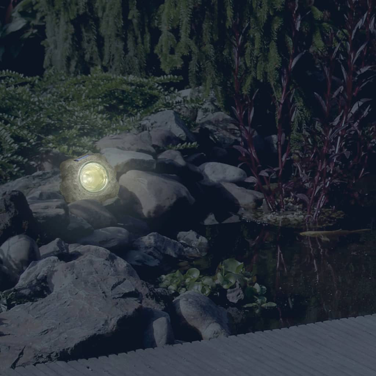 Ranex Puutarhavalaisin Aurinkokennolla,