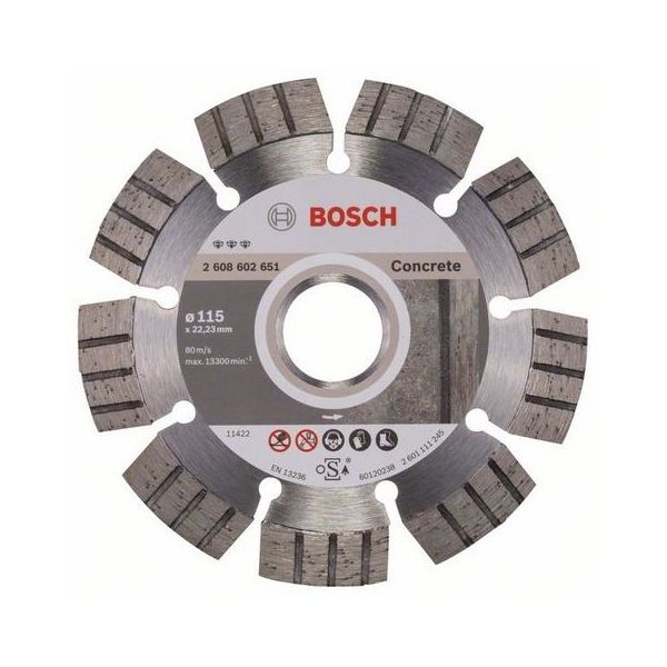 Bosch Best for Concrete Timanttikatkaisulaikka 115x22,23mm