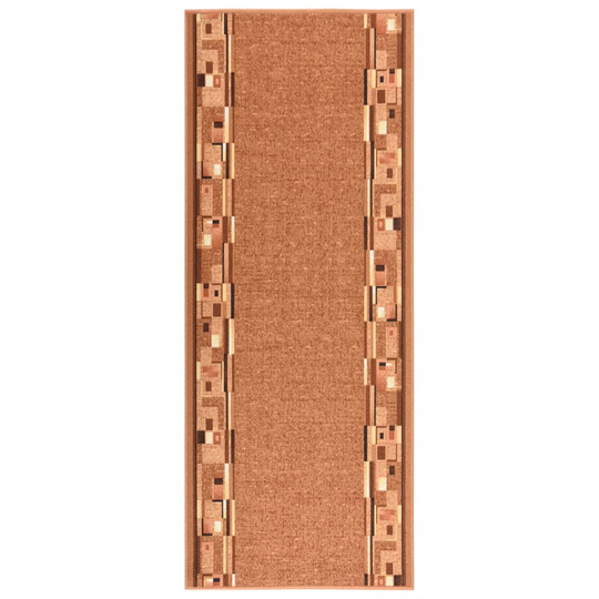vidaXL Käytävämatto ruskea 100x250 cm liukumaton