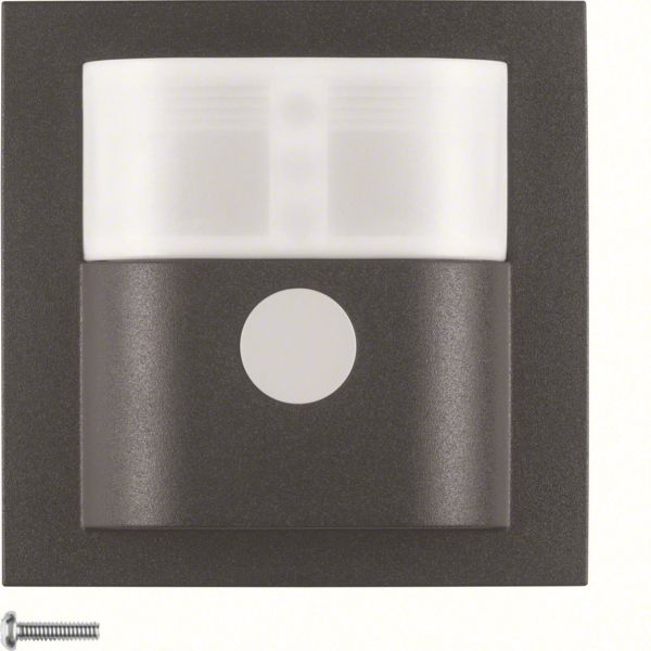 Hager 85341285 Liiketunnistin 45–90°, LVI-ohjauksella Antrasiitti, S1, B3, B7