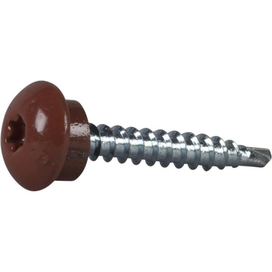 ESSVE 63282 Kateruuvi 4,8 x 35 mm, BS, TX25, 250 kpl Tiilenpunainen