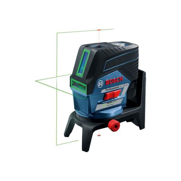 Bosch GCL 2-50 CG Ristilaser vihreä, sis. L-BOXX-laukun, ilman akkuja ja laturia